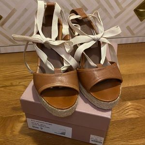 J.Crew Evan Espadrille Wedges